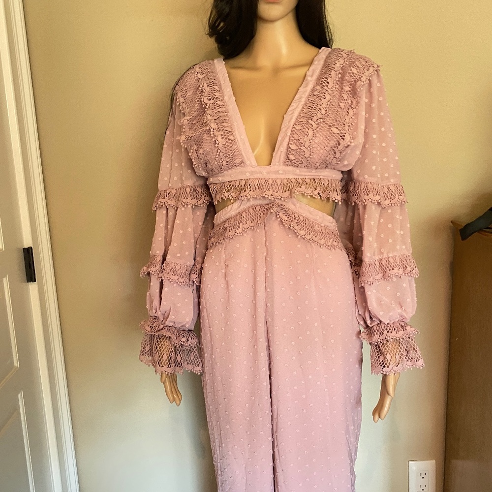 PINK JUMPSUIT - Picture 9 of 14